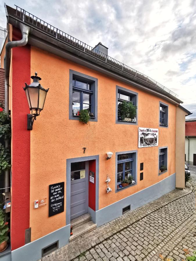 Charmantes Apartment Siebenschlaefer - Ferienwohnung Cafe 7 Weida المظهر الخارجي الصورة