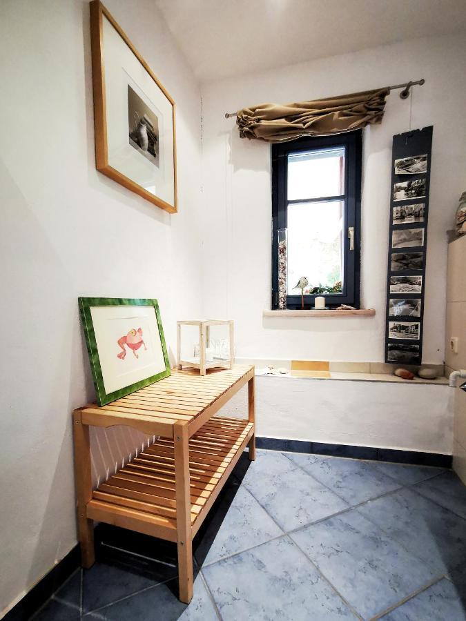 Charmantes Apartment Siebenschlaefer - Ferienwohnung Cafe 7 Weida المظهر الخارجي الصورة